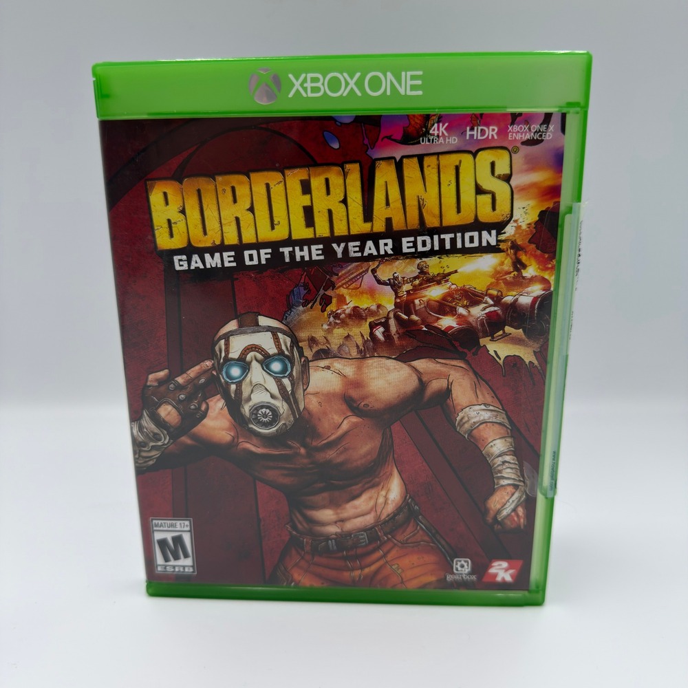 Borderlands Game of the Year Edition Xbox One 4K HDR 2K Gearbox 2019 GOTY CIB